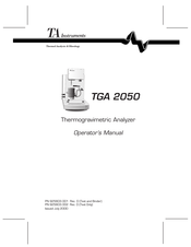 TA Instruments TGA 2050 Operator's Manual
