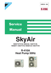 Daikin FHQ125BUV1B x 2 Service Manual