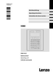 Lenze EPM-H315 Operating Instructions Manual