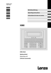 Lenze EPM-H410 Operating Instructions Manual