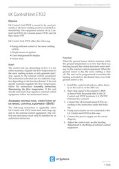 LK Systems ETO2 Assembly Instructions Manual