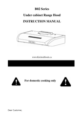 Euro Kitchen Appliances B02 Series Instruction Manual