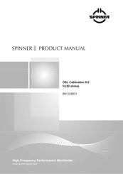 Spinner BN 533831 Product Manual