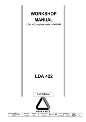 Lombardini LDA 422 Workshop Manual