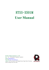 RTimes RTSS-X501M User Manual
