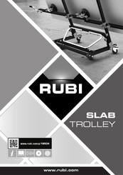 Rubi SLAB TROLLEY Manual