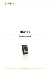 jcm-tech BIO100 Installer Manual