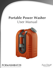 PureClean PCRWASHBAT29 User Manual