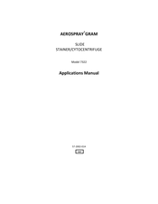 WESCOR AEROSPRAY GRAM 7322 Applications Manual