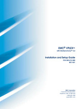 EMC VPLEX with GeoSynchrony 4.2 Installation And Setup Manual