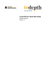 Vivax Metrotech vLoc3-RTK-Pro Quick Start Manual