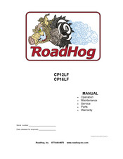 RoadHog CP12LF Manual