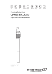 Endress+Hauser Oxymax H COS21D Operating Instructions Manual