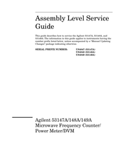 Agilent Technologies 53149A Assembly Level Service Manual