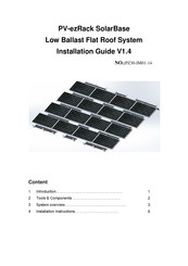 Clenergy PV-ezRack SolarBase Installation Manual