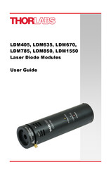 THORLABS LDM405 User Manual