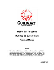 Guildline 9711B Series Technical Manual