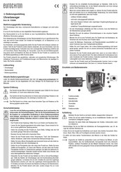 Eurochron 1530468 Operating Instructions Manual