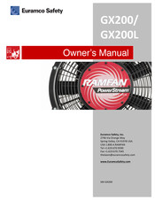 Euramco Safety RAMFAN GX200L Owner's Manual