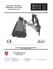 FPM Agromehanika 618 193 Installation/Handling/Maintenance