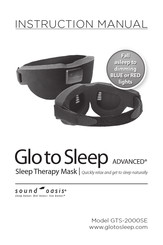 Sound Oasis Glo to Sleep ADVANCED GTS-2000SE Instruction Manual