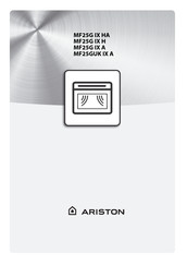 Ariston MF25G IX HA Manual