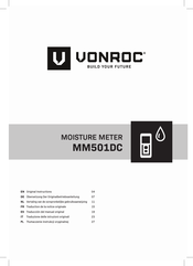 VONROC MM501DC Original Instructions Manual