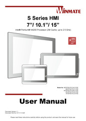 Winmate W10IP3S-PCH2-POE User Manual