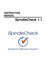 Lion Precision SpindleCheck 1.1 Instruction Manual