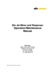 STO Jet Mixer Operation & Maintenance Manual