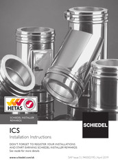 Schiedel ICS Plus Installation Instructions Manual