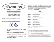 Sovereign SC60TCWE Instructions Manual