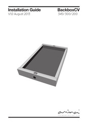 Amina BackboxCV 345 Installation Manual