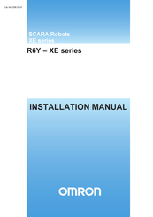 Omron SCARA R6Y XE Series Installation Manual