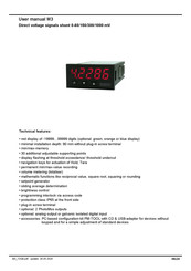 montwill M3-7VR5A.0002.770xD User Manual