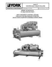 York MaxE YK Series Operating & Maintenance