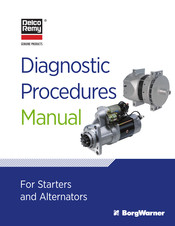Borg Warner Delco Remy 41MT Diagnostic Procedures Manual