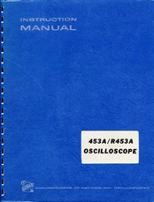 Tektronix 453A Instruction Manual