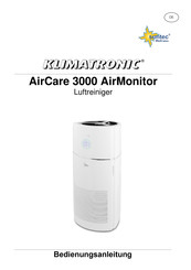 Suntec Wellness KLIMATRONIC AIRCARE 3000 AirMonitor Instruction Manual