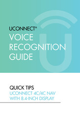 Uconnect 4C NAV Quick Tips