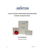 Newton T-DAR T2010MT Installation And Operation Manual