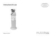 W&H multidem C27 Instructions For Use Manual