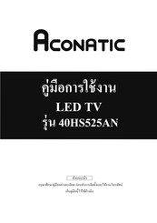 ACONATIC 40HS525AN Manual