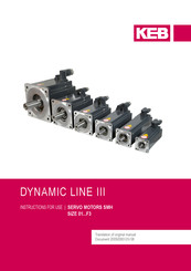 KEB DYNAMIC LINE III Instructions For Use Manual