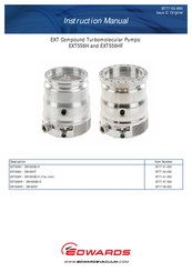 Edwards EXT556HF Instruction Manual