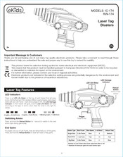 eKids Disney PIXAR TOY STORY 4 TS-147 Manual