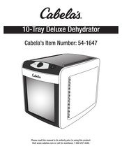 CABELA'S 1 TRAY FOOD DEHYDRATOR MODEL 54-1647 - Shopping.com
