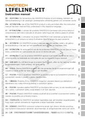 Innotech LIFELINE-KIT Instruction Manual