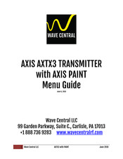 Wave Central AXTX3 User Manual