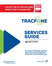 LG DESTINY TRACFONE Service Manual